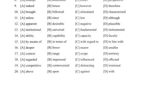 2002年真题及答案速查_考研英语真题（英一＋英二）_考研英语真题_考研英语一历年真题_❤️6.黄皮-英语一解析_真题及答案速查（2001-2025）