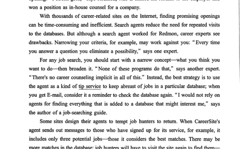 2004年真题及答案速查_考研英语真题（英一＋英二）_考研英语真题_考研英语一历年真题_❤️6.黄皮-英语一解析_真题及答案速查（2001-2025）