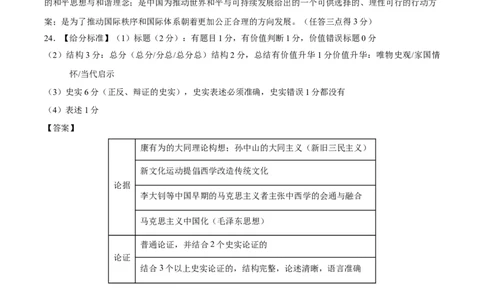 黄金卷02（浙江专用）（参考答案）_07高考历史_2024年新高考资料_4.2024高考模拟预测试卷_赢在高考&middot;黄金8卷备战2024年高考历史模拟卷（浙江专用）31278328