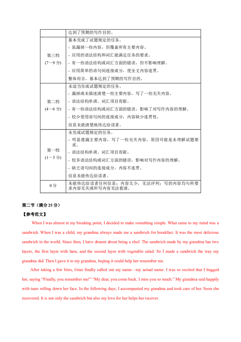 黄金卷05-赢在高考&middot;黄金8卷备战2024年高考英语模拟卷（江苏专用）（参考答案）_03高考英语_2024年新高考资料_4.2024高考模拟预测试卷