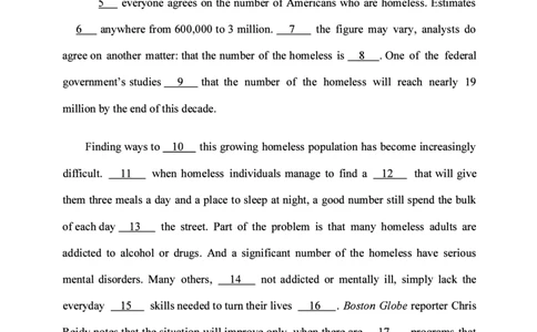 2005-2025英语一完型真题+答案速查_考研英语真题（英一＋英二）_考研英语真题_考研英语一历年真题_考研英语完型专项_英语一完型真题