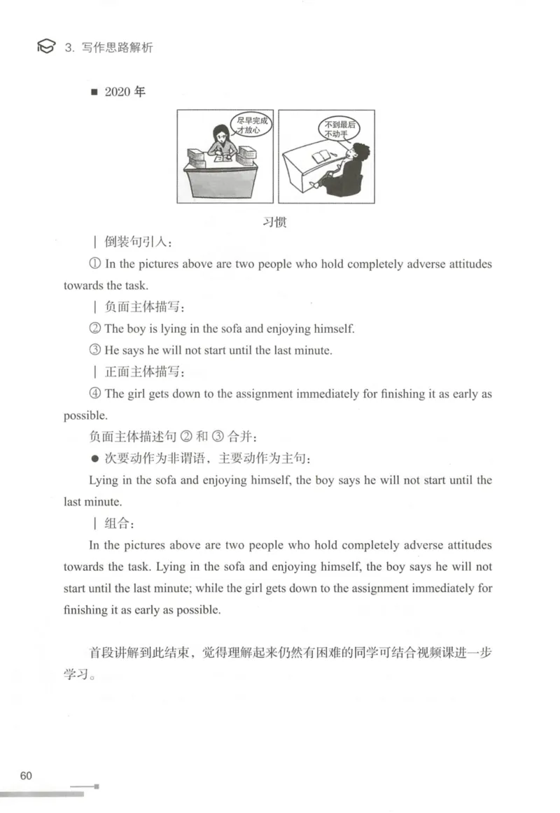 1.高分作文模板教程_考研英语真题（英一＋英二）_考研英语真题_考研英语一历年真题_25英语-万能作文模板