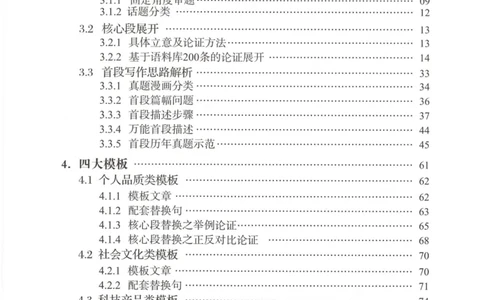 1.高分作文模板教程_考研英语真题（英一＋英二）_考研英语真题_考研英语一历年真题_25英语-万能作文模板