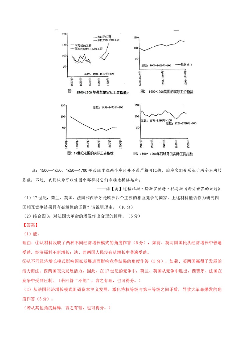 黄金卷01（山东专用）（全解全析）_07高考历史_2024年新高考资料_4.2024高考模拟预测试卷_赢在高考&middot;黄金8卷备战2024年高考历史模拟卷（山东专用）31282698