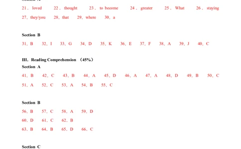 黄金卷02-赢在高考&middot;黄金8卷备战2024年高考英语模拟卷（上海专用）（参考答案）_03高考英语_2024年新高考资料_4.2024高考模拟预测试卷