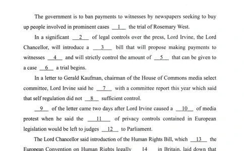 2001年真题及答案速查_考研英语真题（英一＋英二）_考研英语真题_考研英语一历年真题_❤️6.黄皮-英语一解析_真题及答案速查（2001-2025）