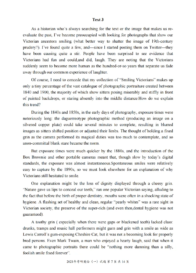 2010-2025英语一真题一键打印版已设计好排版，直接双面打印即可_考研英语真题（英一＋英二）_考研英语真题_考研英语一历年真题_❤️2.英语一2010-2026真题及解析