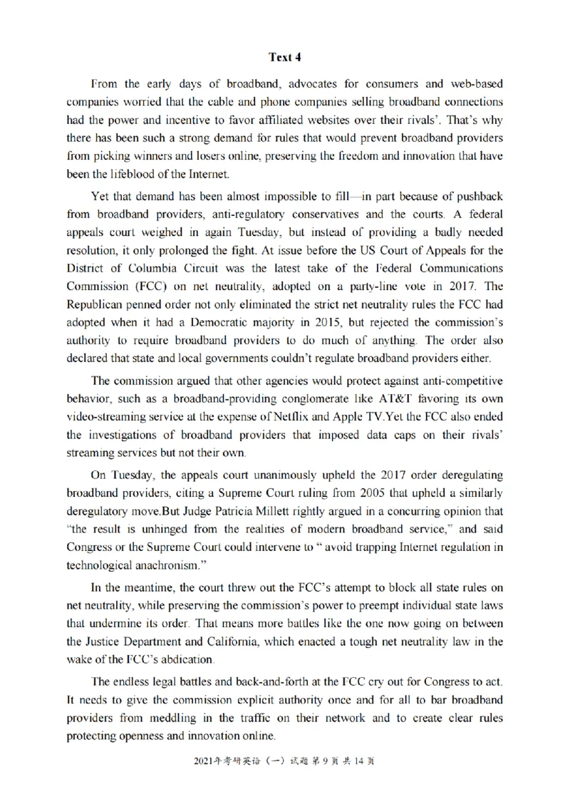 2010-2025英语一真题一键打印版已设计好排版，直接双面打印即可_考研英语真题（英一＋英二）_考研英语真题_考研英语一历年真题_❤️2.英语一2010-2026真题及解析