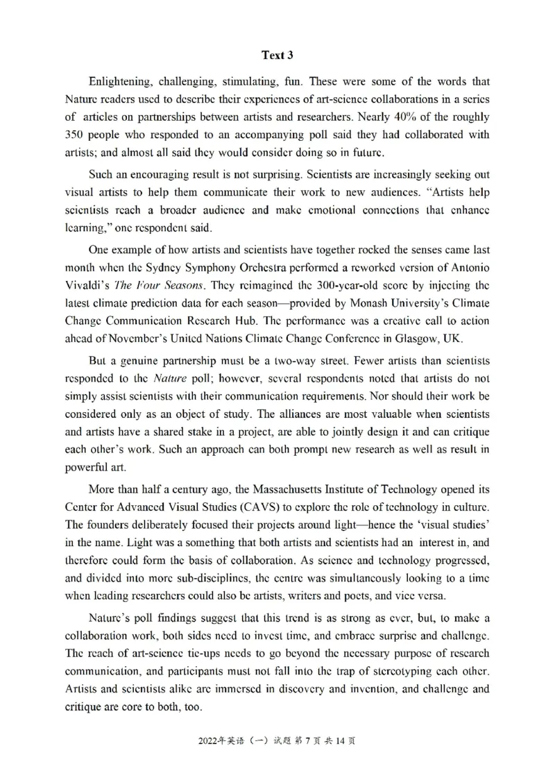 2010-2025英语一真题一键打印版已设计好排版，直接双面打印即可_考研英语真题（英一＋英二）_考研英语真题_考研英语一历年真题_❤️2.英语一2010-2026真题及解析