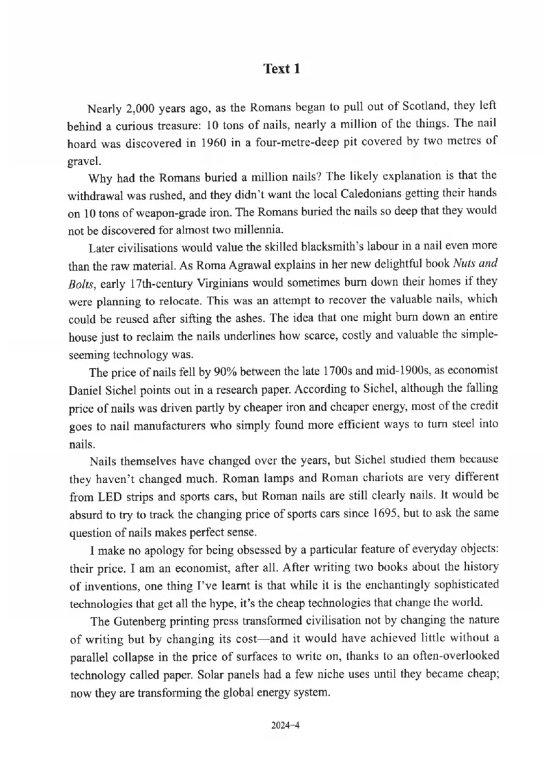 2010-2025英语一真题一键打印版已设计好排版，直接双面打印即可_考研英语真题（英一＋英二）_考研英语真题_考研英语一历年真题_❤️2.英语一2010-2026真题及解析