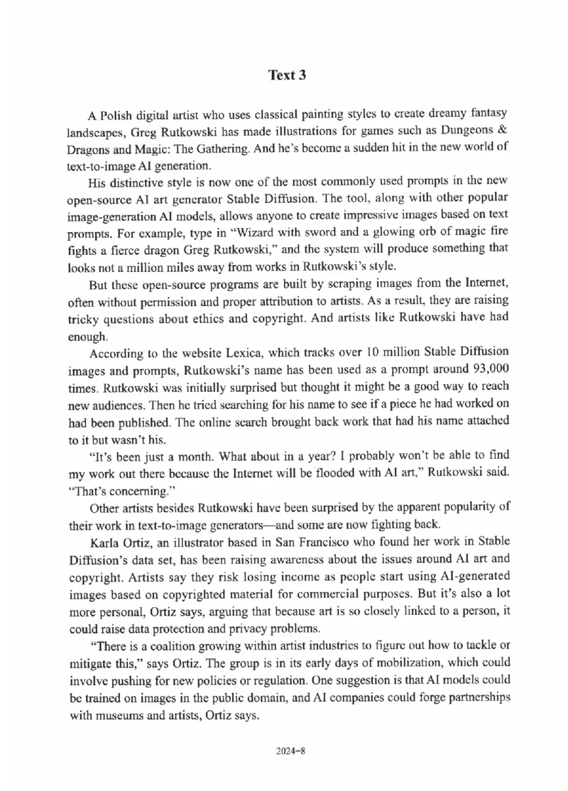 2010-2025英语一真题一键打印版已设计好排版，直接双面打印即可_考研英语真题（英一＋英二）_考研英语真题_考研英语一历年真题_❤️2.英语一2010-2026真题及解析