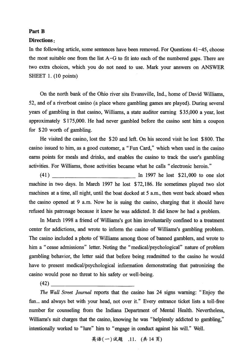 2006年真题及答案速查_考研英语真题（英一＋英二）_考研英语真题_考研英语一历年真题_❤️6.黄皮-英语一解析_真题及答案速查（2001-2025）