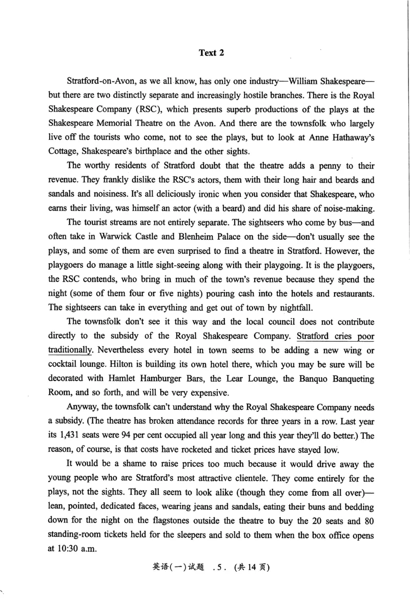 2006年真题及答案速查_考研英语真题（英一＋英二）_考研英语真题_考研英语一历年真题_❤️6.黄皮-英语一解析_真题及答案速查（2001-2025）