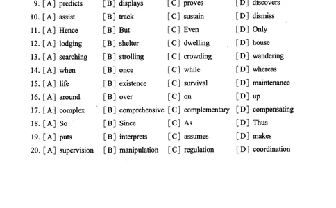 2006年真题及答案速查_考研英语真题（英一＋英二）_考研英语真题_考研英语一历年真题_❤️6.黄皮-英语一解析_真题及答案速查（2001-2025）