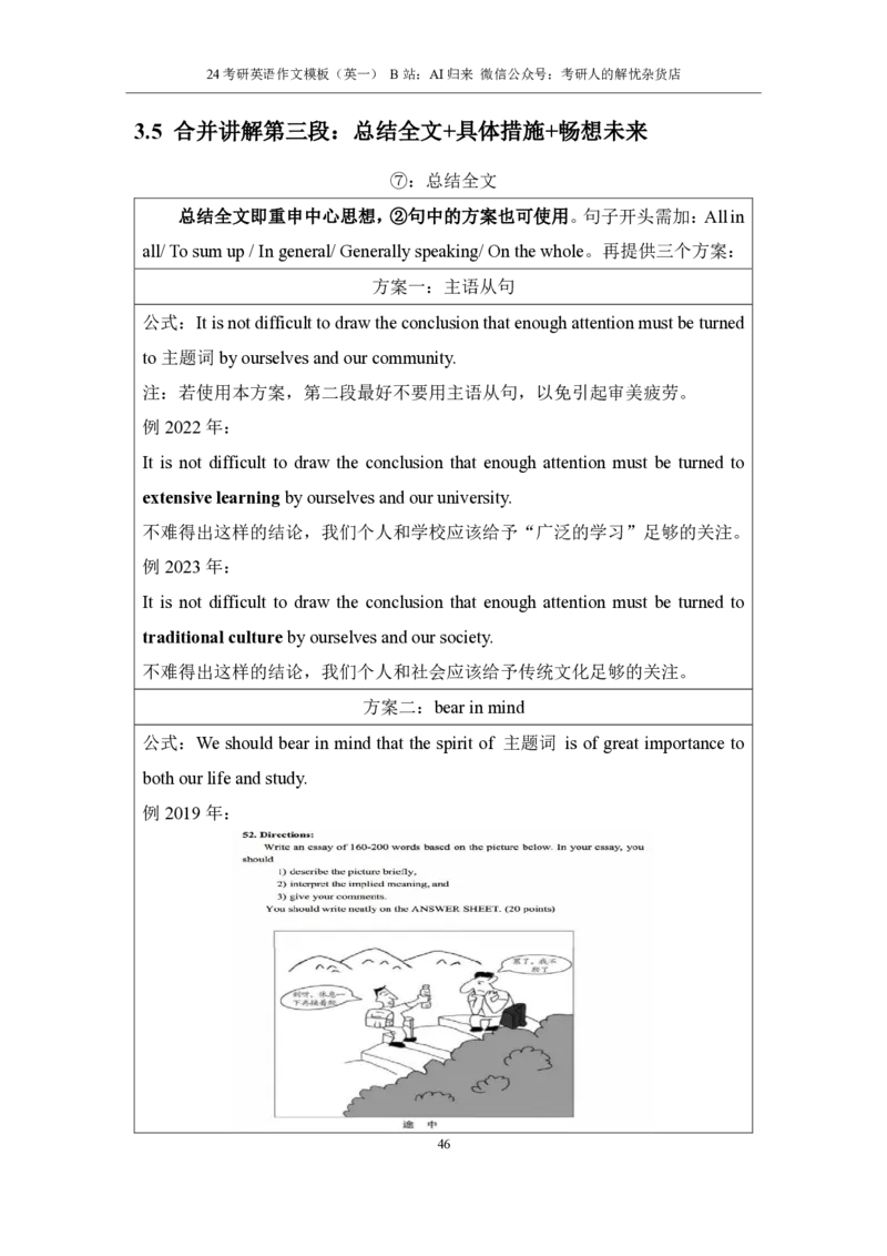 1.英语1大作文模板_考研英语真题（英一＋英二）_考研英语真题_考研英语一历年真题_25英语-万能作文模板_赠送：25年万能作文模板_AI归来作文模板_ai归来_24考研英语一作文模板