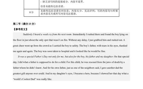 黄金卷07-赢在高考&middot;黄金8卷备战2024年高考英语模拟卷（新高考II卷专用）（参考答案）_03高考英语_2024年新高考资料_4.2024高考模拟预测试卷