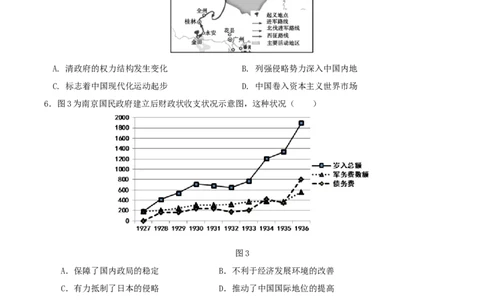 黄金卷07（山东专用）（原卷版）_07高考历史_2024年新高考资料_4.2024高考模拟预测试卷_赢在高考&middot;黄金8卷备战2024年高考历史模拟卷（山东专用）31282698