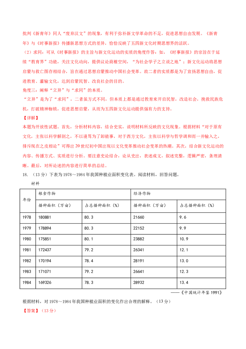 黄金卷07（山东专用）（全解全析）_07高考历史_2024年新高考资料_4.2024高考模拟预测试卷_赢在高考&middot;黄金8卷备战2024年高考历史模拟卷（山东专用）31282698