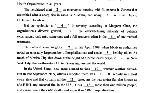 2010年真题及答案速查_考研英语真题（英一＋英二）_考研英语真题_考研英语二历年真题_❤️6.黄皮-英语二+解析_真题及答案速查（2010-2025)