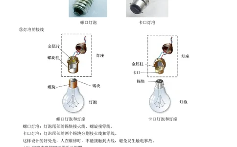 15.6家庭电路与安全用电（原卷版）_9下-初中物理苏科版(4)_9下-初中物理苏科版（旧版）赠送_04讲义_2022-2023学年九年级物理下册典中点&middot;课时夺冠（苏科版）
