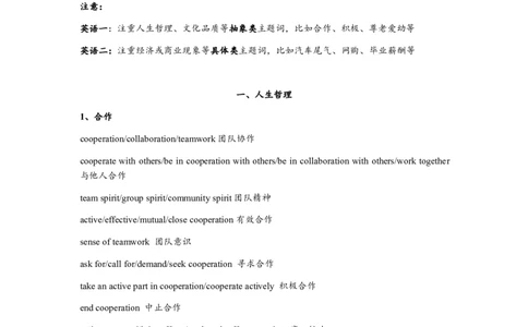 1.写作主题词库（熟知即可不需背诵）_考研英语真题（英一＋英二）_考研英语真题_考研英语一历年真题_25英语-万能作文模板_赠送：25年万能作文模板_北大学长考研英语作文模板