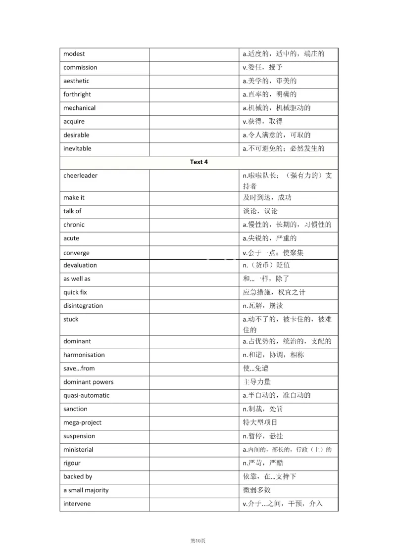 2010-2024年英语二_考研英语真题（英一＋英二）_考研英语真题_考研英语二历年真题_❤️8.英语二真题配套词汇_默写本