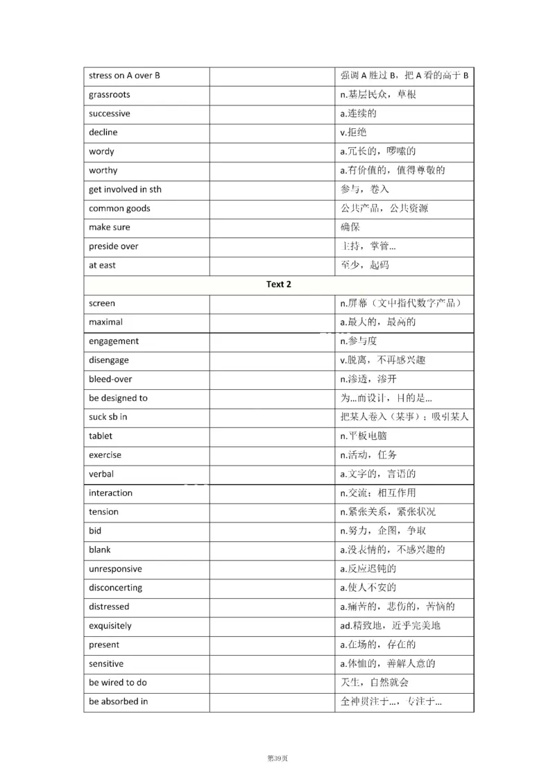 2010-2024年英语二_考研英语真题（英一＋英二）_考研英语真题_考研英语二历年真题_❤️8.英语二真题配套词汇_默写本