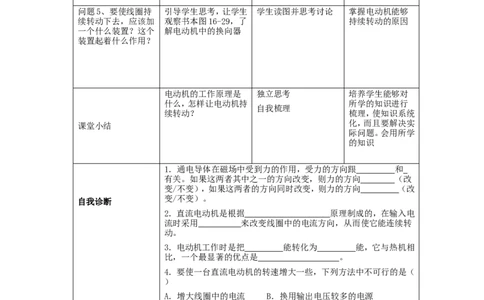 苏科初中物理九下《16.3磁场对电流的作用电动机》word教案(1)_9下-初中物理苏科版(4)_9下-初中物理苏科版（旧版）赠送_02教案