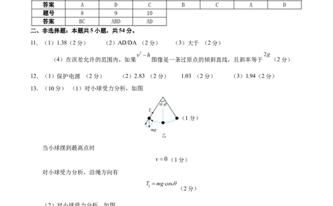 信息必刷卷01（黑吉辽蒙专用）（参考答案）_2025年新高考资料_2025考前信息卷_2025年高考物理考前信息必刷卷（黑吉辽蒙专用）3436504