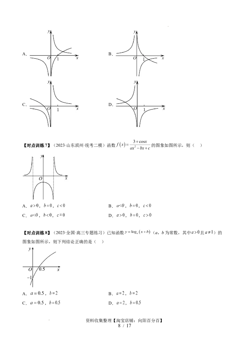 第06讲函数的图象（六大题型）（讲义）（原卷版）_新高考复习资料_2024年新高考资料_一轮复习资料_完2024年高考数学一轮复习讲练测(课件+讲义+练习)（新高考）