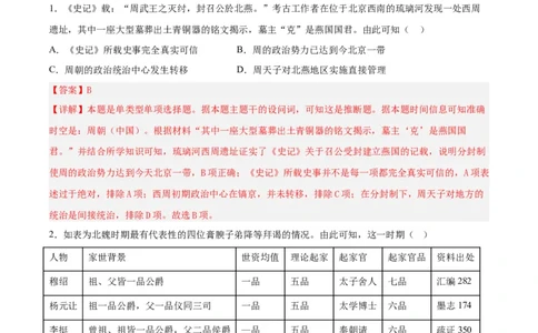 黄金卷06（河北专用）（全解全析）_07高考历史_2024年新高考资料_4.2024高考模拟预测试卷_赢在高考&middot;黄金8卷备战2024年高考历史模拟卷（河北专用）31272518