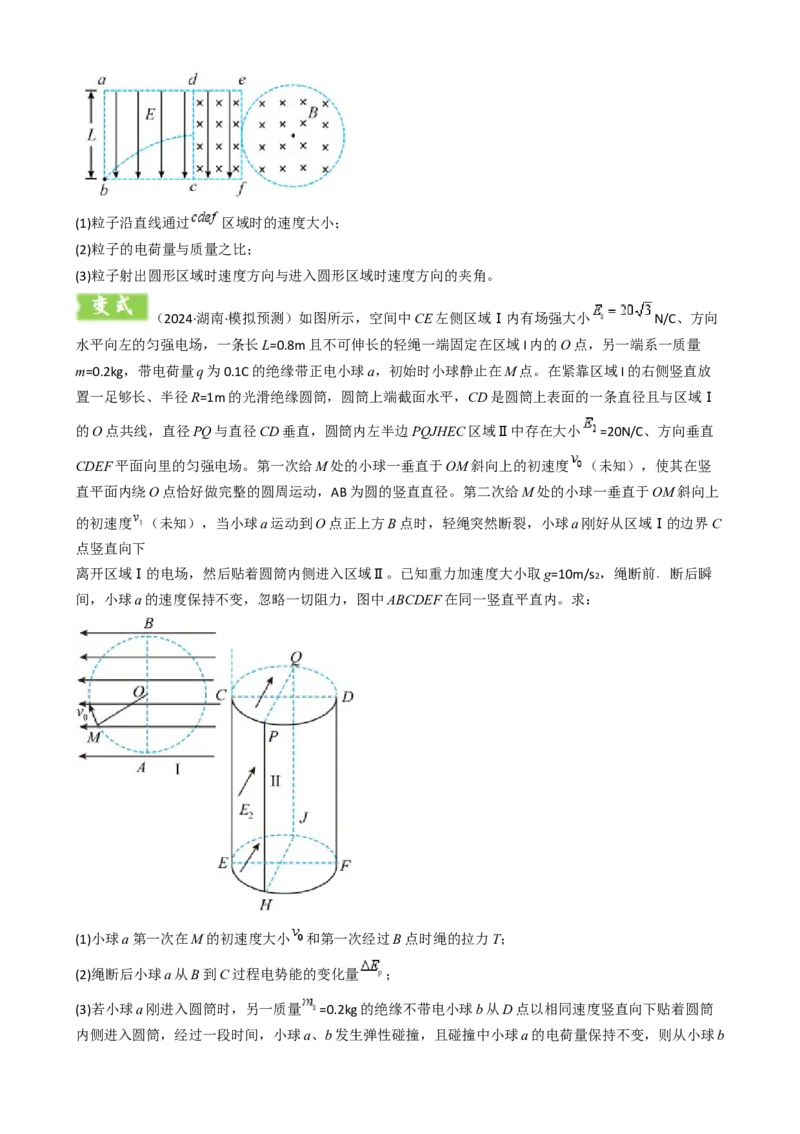 模板11-2磁场（四大题型）（原卷版）_2025年新高考资料_二轮复习_2025年高考物理答题技巧与模板构建339420717
