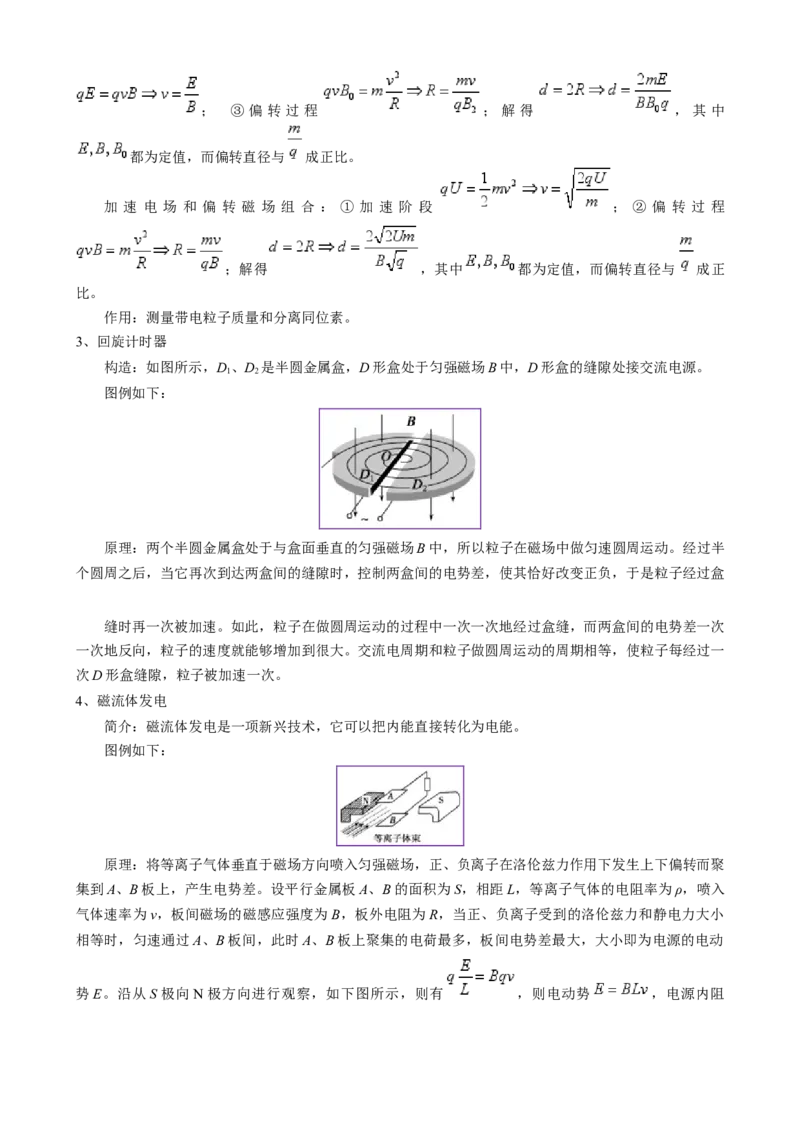 模板11-2磁场（四大题型）（原卷版）_2025年新高考资料_二轮复习_2025年高考物理答题技巧与模板构建339420717