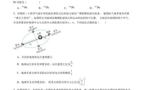 选择题02（7单选+3多选原卷版）_2025年新高考资料_二轮复习_2025年高考物理二轮热点题型归纳与变式演练（新高考通用）339880232
