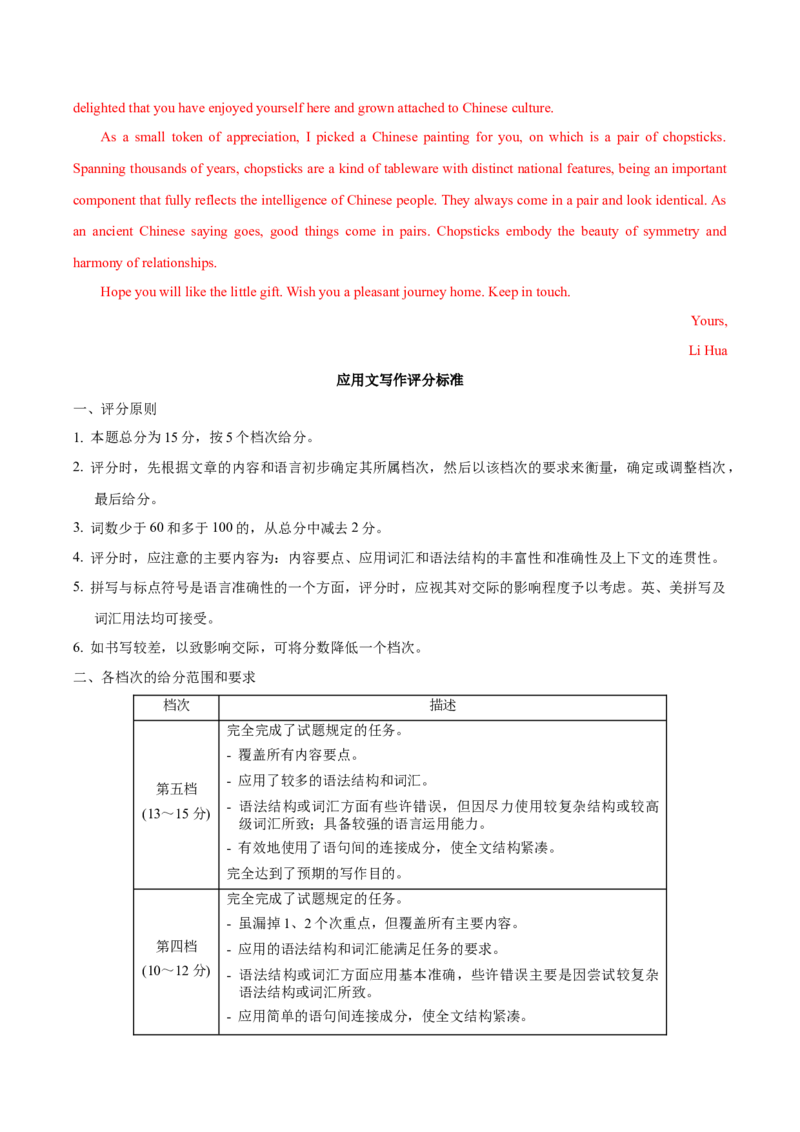 黄金卷07-赢在高考&middot;黄金8卷备战2024年高考英语模拟卷（江苏专用）（参考答案）_03高考英语_2024年新高考资料_4.2024高考模拟预测试卷