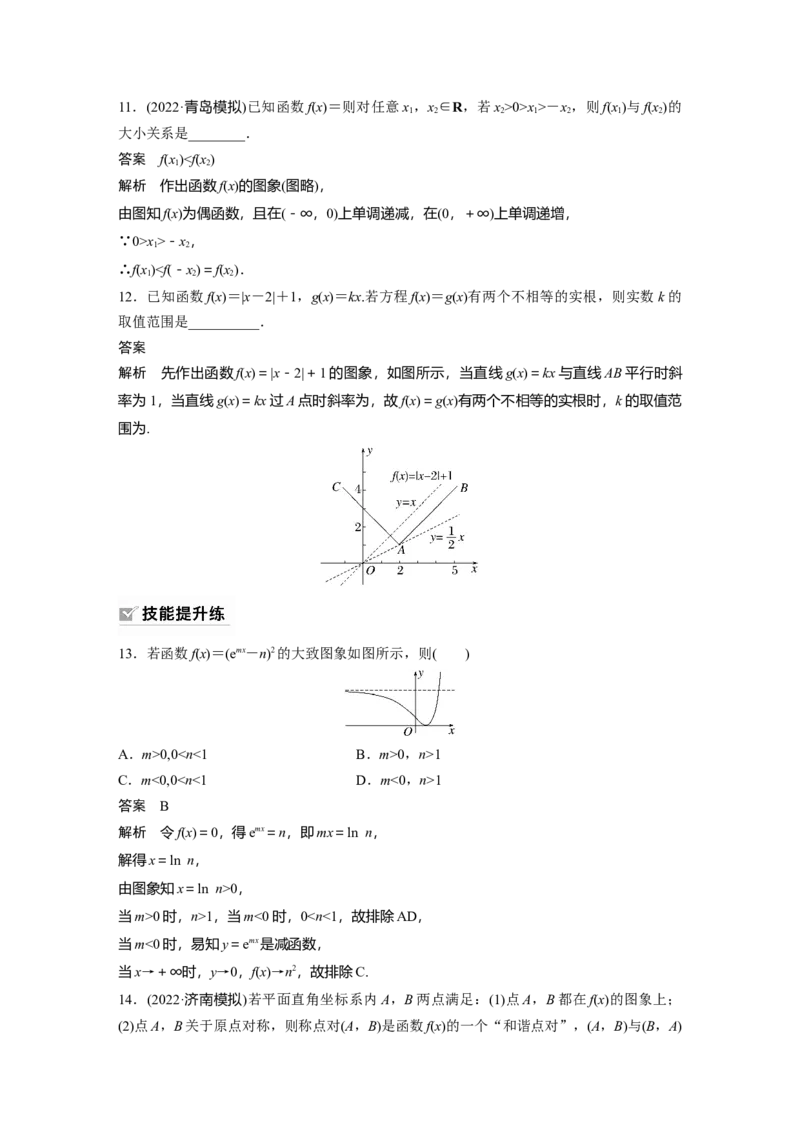 第2章&sect;2.8　函数的图象_新高考复习资料_2023年新高考资料_一轮复习_2023新高考大一轮复习讲义+课件_2023年高考数学一轮复习讲义（新高考）
