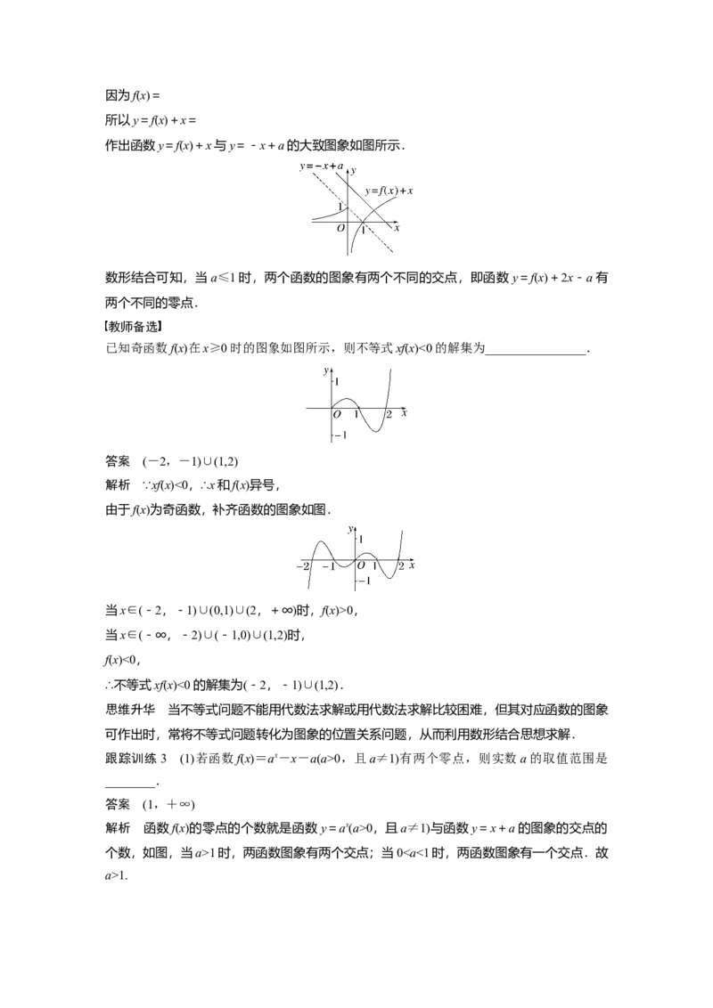 第2章&sect;2.8　函数的图象_新高考复习资料_2023年新高考资料_一轮复习_2023新高考大一轮复习讲义+课件_2023年高考数学一轮复习讲义（新高考）