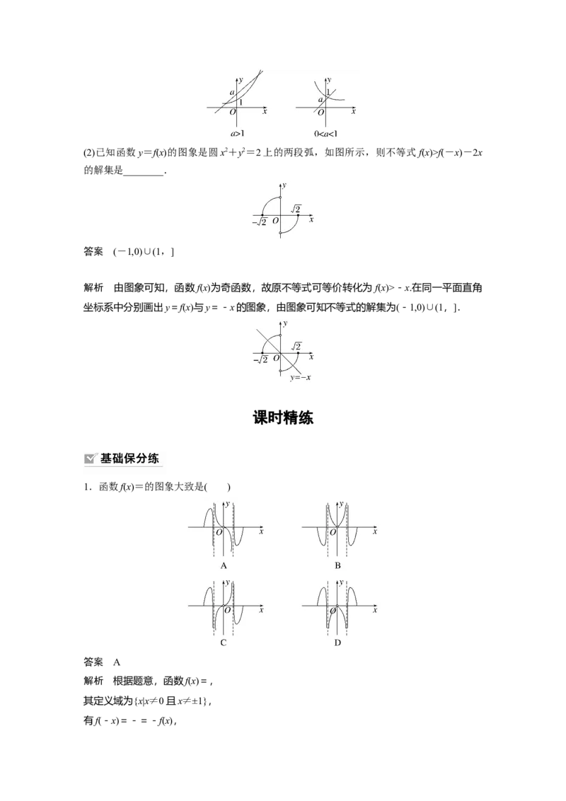 第2章&sect;2.8　函数的图象_新高考复习资料_2023年新高考资料_一轮复习_2023新高考大一轮复习讲义+课件_2023年高考数学一轮复习讲义（新高考）