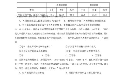 黑龙江省哈尔滨师范大学附属中学2022-2023学年高二上学期开学考试历史试题_07高考历史_历史高考模拟题_旧高考_2023年