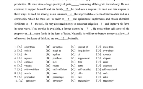 2000年考研英语真题（可复制、可搜索）_考研英语真题（英一＋英二）_考研英语真题_考研英语一历年真题_❤️1.英语一1980-2009真题及解析_1998-2009考研英语真题（PDF)