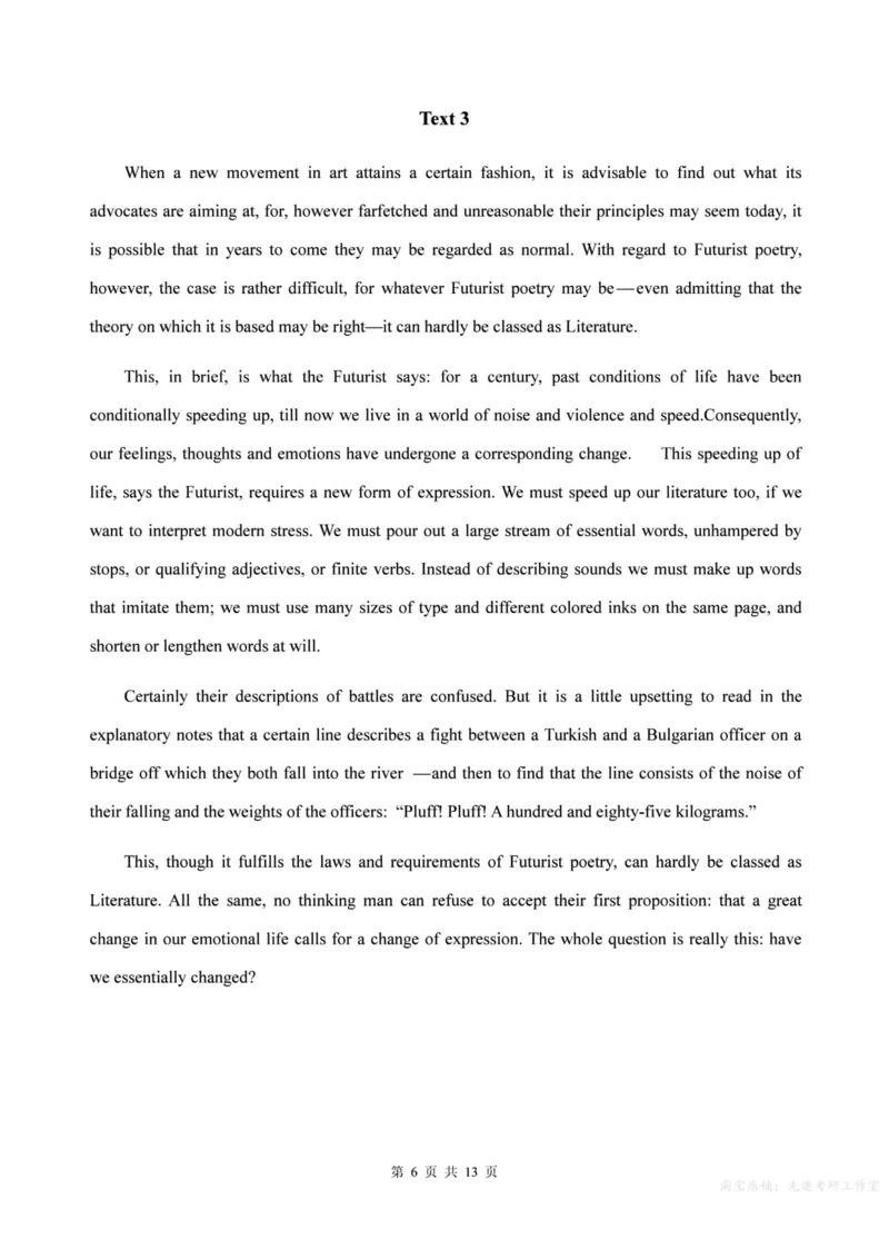 2000年考研英语真题（可复制、可搜索）_考研英语真题（英一＋英二）_考研英语真题_考研英语一历年真题_❤️1.英语一1980-2009真题及解析_1998-2009考研英语真题（PDF)