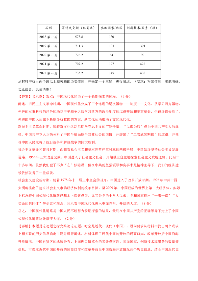 黄金卷06（全解全析）_07高考历史_2024年新高考资料_4.2024高考模拟预测试卷_赢在高考&middot;黄金8卷备战2024年高考历史模拟卷（北京专用）31294768