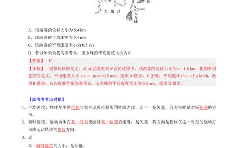 第01讲匀变速直线运动的描述五大题型（举一反三）（解析版）_2025年新高考资料_二轮复习_备战2025年高考物理举一反三系列（新高考通用）3406669