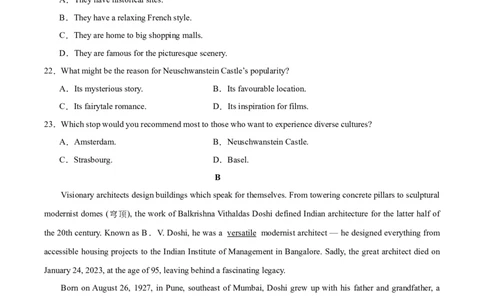 黄金卷05-赢在高考&middot;黄金8卷备战2024年高考英语模拟卷（新高考Ⅰ卷专用）（考试版）_03高考英语_2024年新高考资料_4.2024高考模拟预测试卷