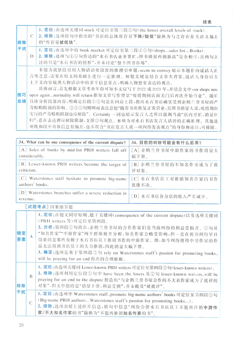 2023年真题解析及复习思路_考研英语真题（英一＋英二）_考研英语真题_考研英语一历年真题_❤️6.黄皮-英语一解析_真题解析及复习思路（2001-2025）