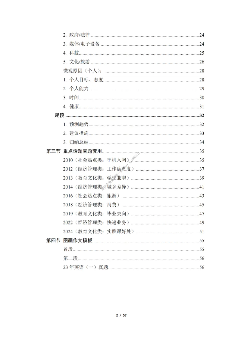 英语二大作文模板_考研英语真题（英一＋英二）_考研英语真题_考研英语二历年真题_25英语-万能作文模板_25年万能作文模板（持续更新...）_25经济学人作文模板英二