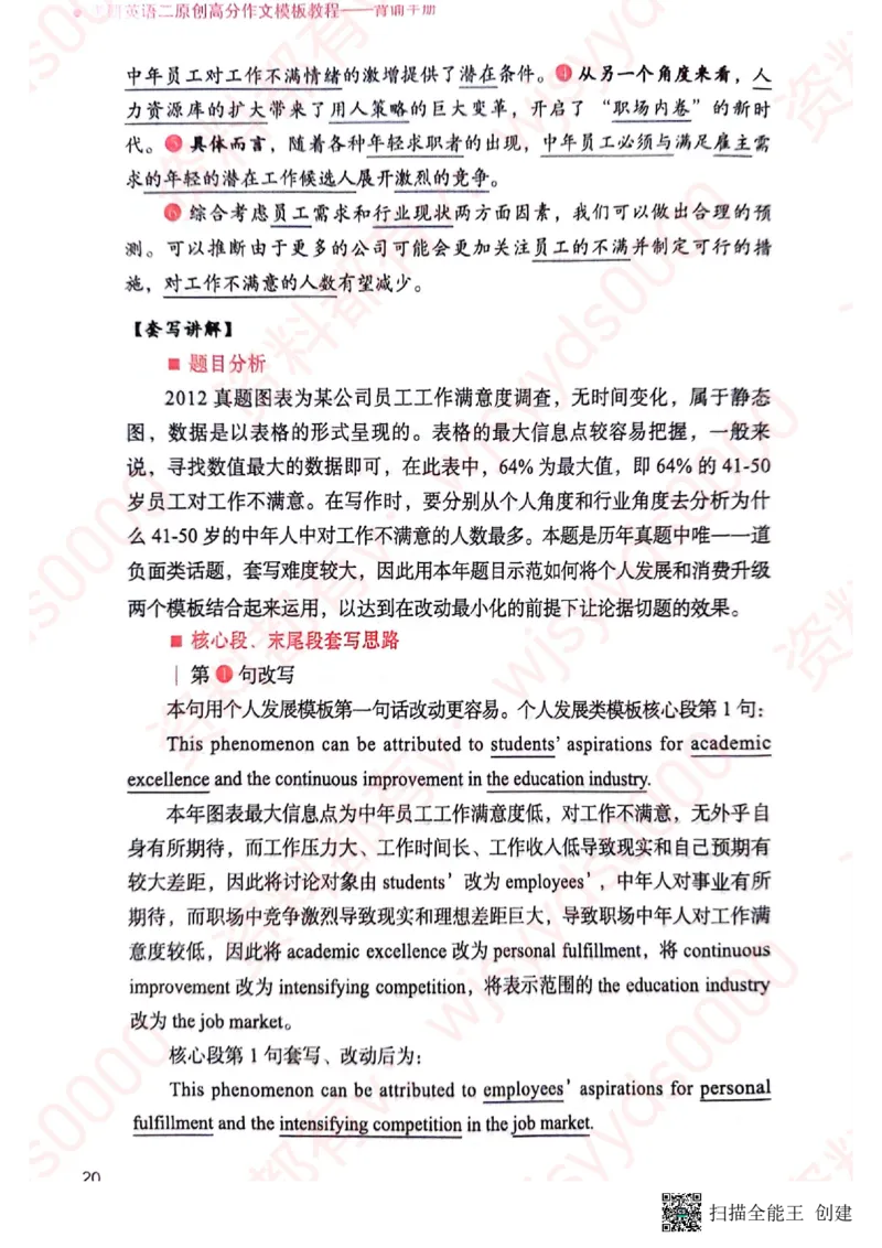 24见山英语二下册（全新）_考研英语真题（英一＋英二）_考研英语真题_考研英语一历年真题_25英语-万能作文模板_赠送：25年万能作文模板_见山作文模板_新-付费-见山-作文英二