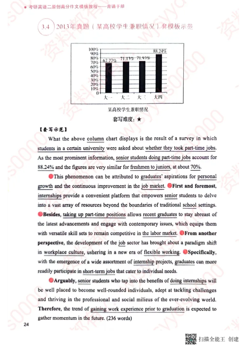 24见山英语二下册（全新）_考研英语真题（英一＋英二）_考研英语真题_考研英语一历年真题_25英语-万能作文模板_赠送：25年万能作文模板_见山作文模板_新-付费-见山-作文英二
