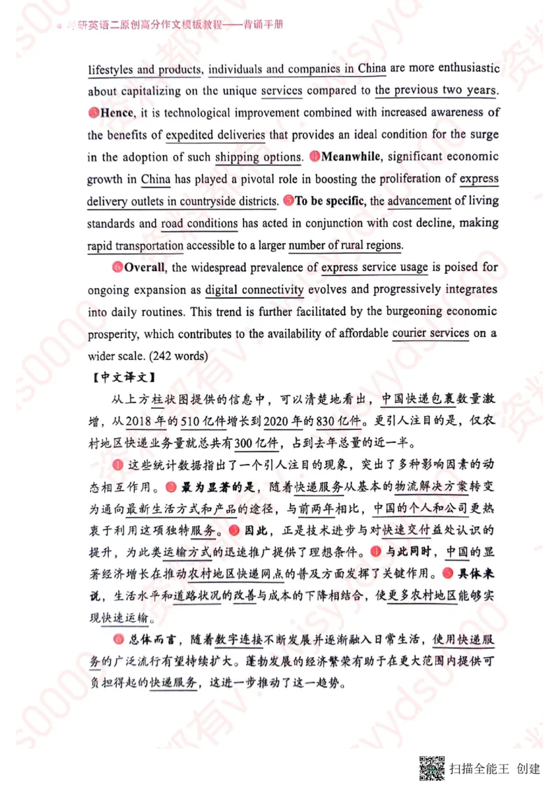 24见山英语二下册（全新）_考研英语真题（英一＋英二）_考研英语真题_考研英语一历年真题_25英语-万能作文模板_赠送：25年万能作文模板_见山作文模板_新-付费-见山-作文英二