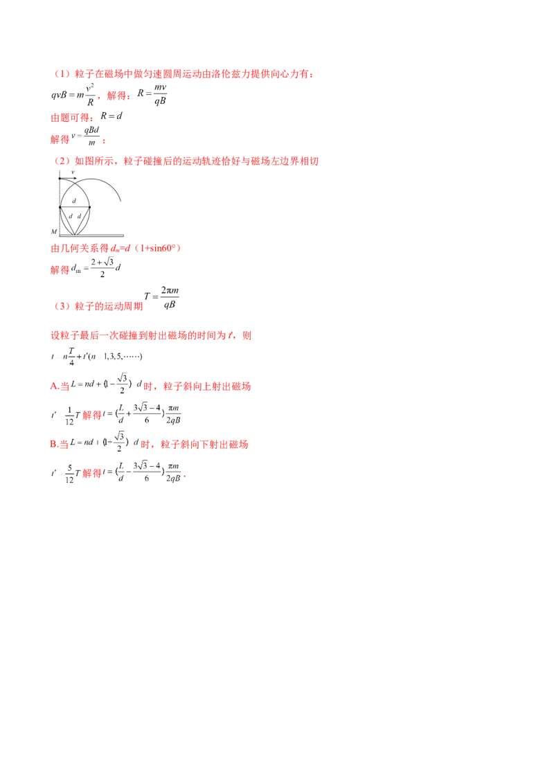 10.2磁场对运动电荷的作用（练）--2023年高考物理一轮复习讲练测（全国通用）（解析版）_通用版（老高考）复习资料_2023年复习资料_一轮复习_2023年高考物理一轮复习讲练测（全国通用）